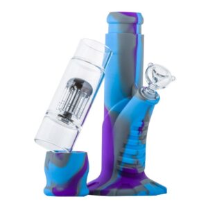 15" Glass Tree Perc Silicone Bong