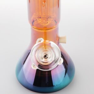 16" Colored Tree Perc Beaker Glass Bong