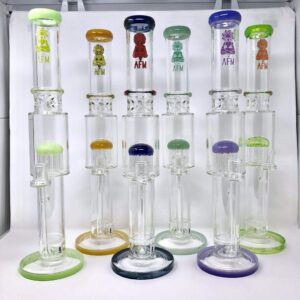 18" AFM Single Perc  + Ice Catcher Water Pipe