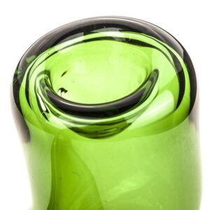 Clear Green Sherlock Glass Pipe