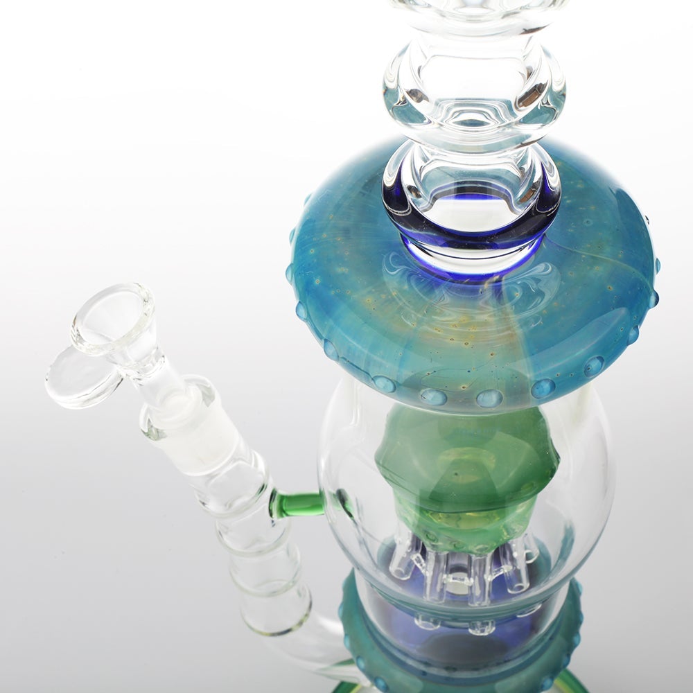 18_inch_heady_percolator_bong_top 16" Heady Multiple Percolator Bong