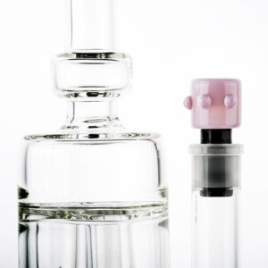 18mm Male Pink Glass Bong Bowl