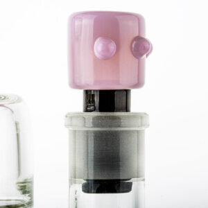 18mm Male Pink Glass Bong Bowl