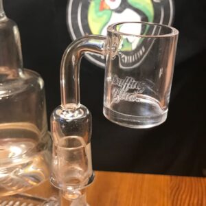 20180815003312 25mm Flat Top Quartz Banger With Thick 4mm Base