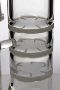 13" Ghost 2-in-1 Triple Flat Honeycomb Bong
