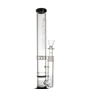 Grav Labs 16" Stemless Water Pipe w/Honey Comb Disc - Black