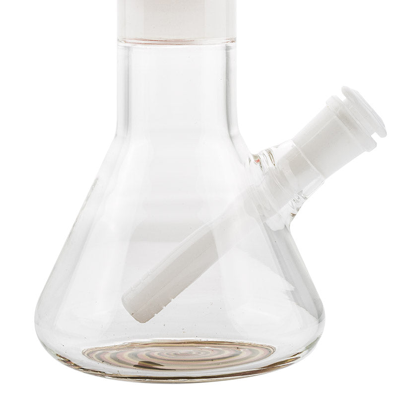 4.718mmTo14mmAcrylicDiffuserDownstemWhite_1 4.7" 18mm To 14mm Acrylic Diffuser Downstem (White)