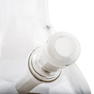 4.718mmTo14mmAcrylicDiffuserDownstemWhite_15 4.7" 18mm To 14mm Acrylic Diffuser Downstem (White)