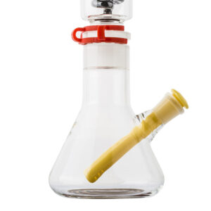 4.718mmTo14mmAcrylicDiffuserDownstem_Yellow_3 4.7" 18mm To 14mm Acrylic Diffuser Downstem (Yellow)