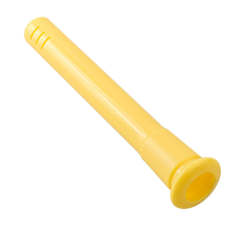 4.718mmTo14mmAcrylicDiffuserDownstem_Yellow_4 4.7" 18mm To 14mm Acrylic Diffuser Downstem (Yellow)