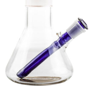 5.518mmTo14mmAcrylicDiffuserDownstem_Blue_1 5.5" 18mm To 14mm Acrylic Diffuser Downstem (Blue)