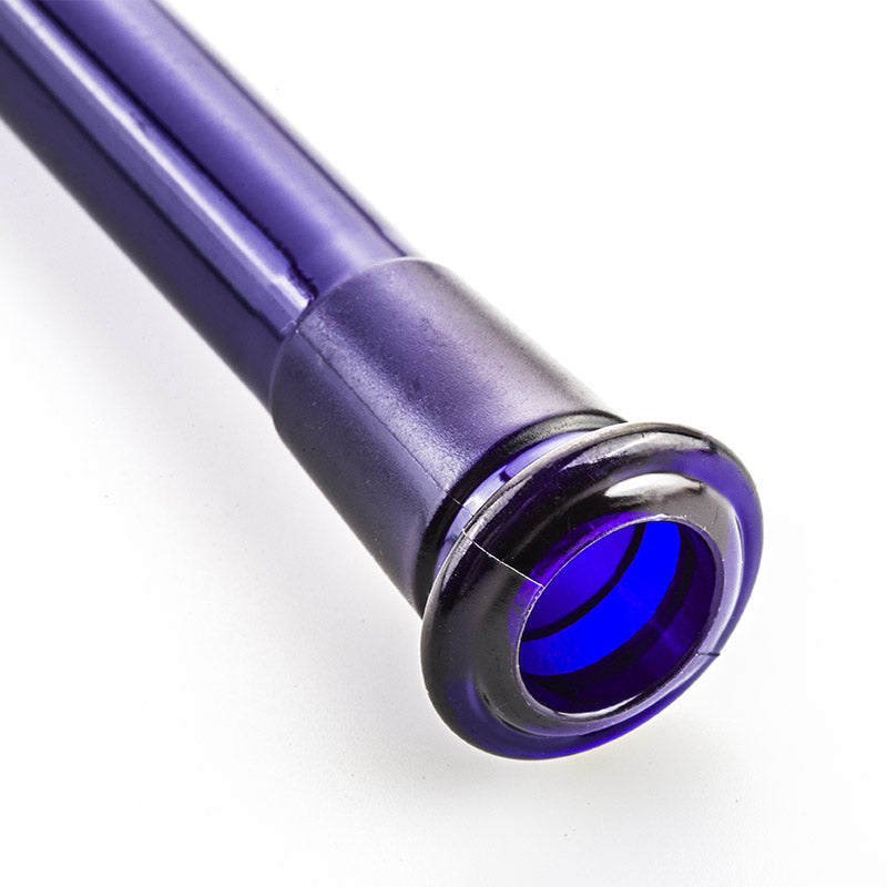 5.518mmTo14mmAcrylicDiffuserDownstem_Blue_7 5.5" 18mm To 14mm Acrylic Diffuser Downstem (Blue)