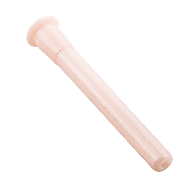 5.518mmTo14mmAcrylicDiffuserDownstem_Pink_5 5.5" 18mm To 14mm Acrylic Diffuser Downstem (Pink)