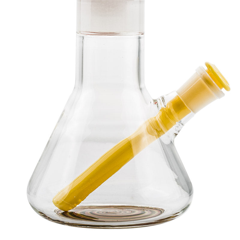 5.518mmTo14mmAcrylicDiffuserDownstem_Yellow_2 5.5" 18mm To 14mm Acrylic Diffuser Downstem (Yellow)