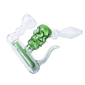 5.9" Skull Diffused Perc Mini Bong