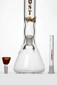 516a9925-7835-4fc1-83bc-1a6bf390bb01 14" Color Dot Classic Beaker Water Bong