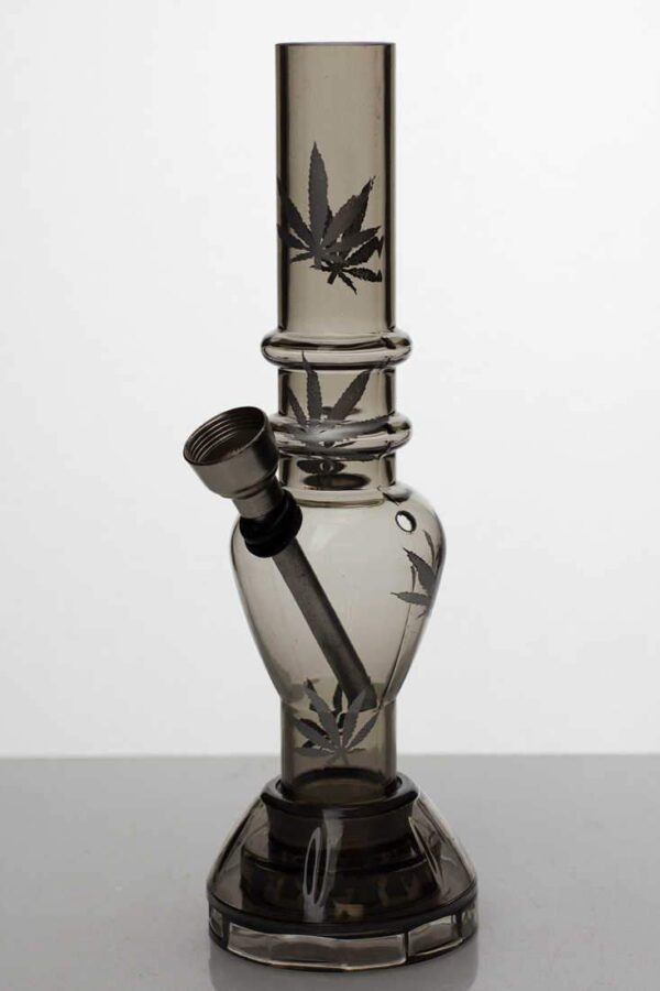7" acrylic water pipe with grinder