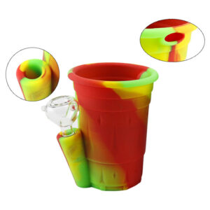 5" Mini Silicone Cup Bong