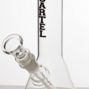 Smoke Arsenal clear glass water bong