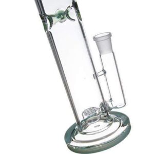 5mm-thick-glass-bongs-flower-water-pipes-with-seed-of-life-perc-114inch-height-188mm-female-joint-water-pipes-5 12" C&C Straight Tube Bong