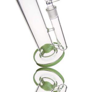 5mm-thick-glass-bongs-flower-water-pipes-with-seed-of-life-perc-114inch-height-188mm-female-joint-water-pipes-6 12" C&C Straight Tube Bong