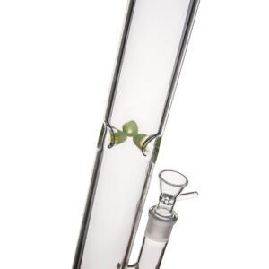 5mm-thick-glass-bongs-flower-water-pipes-with-seed-of-life-perc-114inch-height-188mm-female-joint-water-pipes-7 12" C&C Straight Tube Bong
