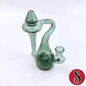 6" AFM Vortex Recycler Rig With Shower Head Perc and Tapered Mouthpiece
