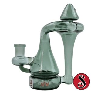 6" AFM Vortex Recycler Rig With Shower Head Perc and Tapered Mouthpiece