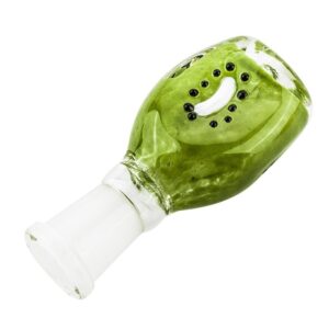6.7" Lemon Theme Glass Bong