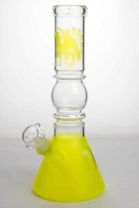 614e0518-cebc-4c2d-ba1e-3dee6e959ed1 12" Color Coated Glass Water Bong