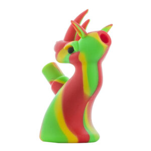6" Dragon Silicone Dab Rig (Random Color)
