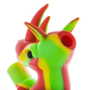 6" Dragon Silicone Dab Rig (Random Color)
