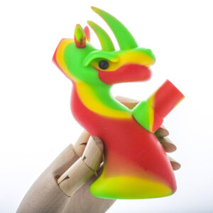 6" Dragon Silicone Dab Rig (Random Color)