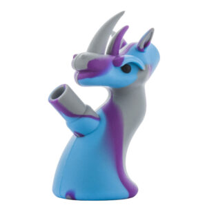 6" Dragon Silicone Dab Rig (Random Color)