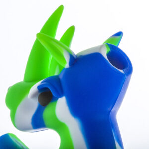 6" Dragon Silicone Dab Rig (Random Color)