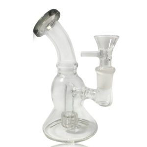 6MatrixPercMiniGlassDabRigWaterPipesForSaleFreeShipping_5 6" Matrix Perc Mini Dab Rig