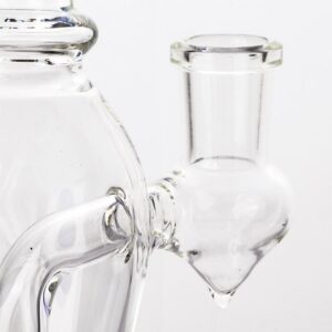6" Mini Clear Glass Dab Rig