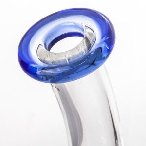 6" Mini Clear Glass Dab Rig