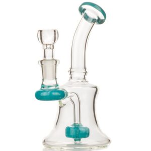 6" Mini Showerhead Perc Dab Rig