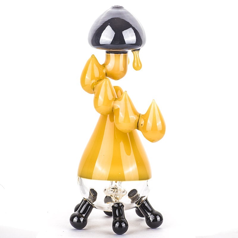 7.5NoveltyGlassBongWaterPipesForSaleFreeShipping_2 7.5" Novelty Glass Dab Rig