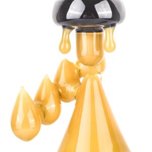 7.5NoveltyGlassBongWaterPipesForSaleFreeShipping_5 7.5" Novelty Glass Dab Rig