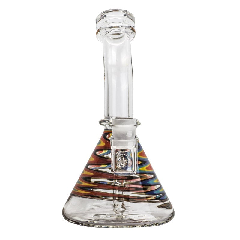 7.5ZigzagPatternBeakerBongWaterPipesForSaleFreeShipping_2 7.5" Zigzag Pattern Beaker Bong