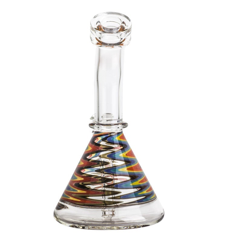 7.5ZigzagPatternBeakerBongWaterPipesForSaleFreeShipping_3 7.5" Zigzag Pattern Beaker Bong