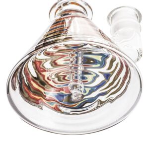 7.5ZigzagPatternBeakerBongWaterPipesForSaleFreeShipping_4 7.5" Zigzag Pattern Beaker Bong