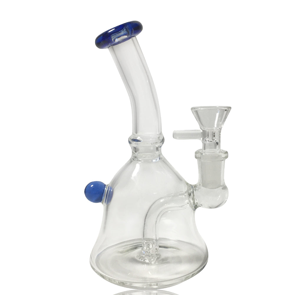 7MiniPortableGlassDabRigWaterPipesForSaleFreeShipping_4 7" Mini Portable Dab Rig