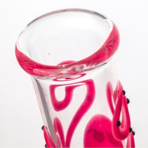 7" Octopus Pattern Glass Bong