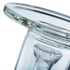 7" Transparent Bong with Detachable Neck
