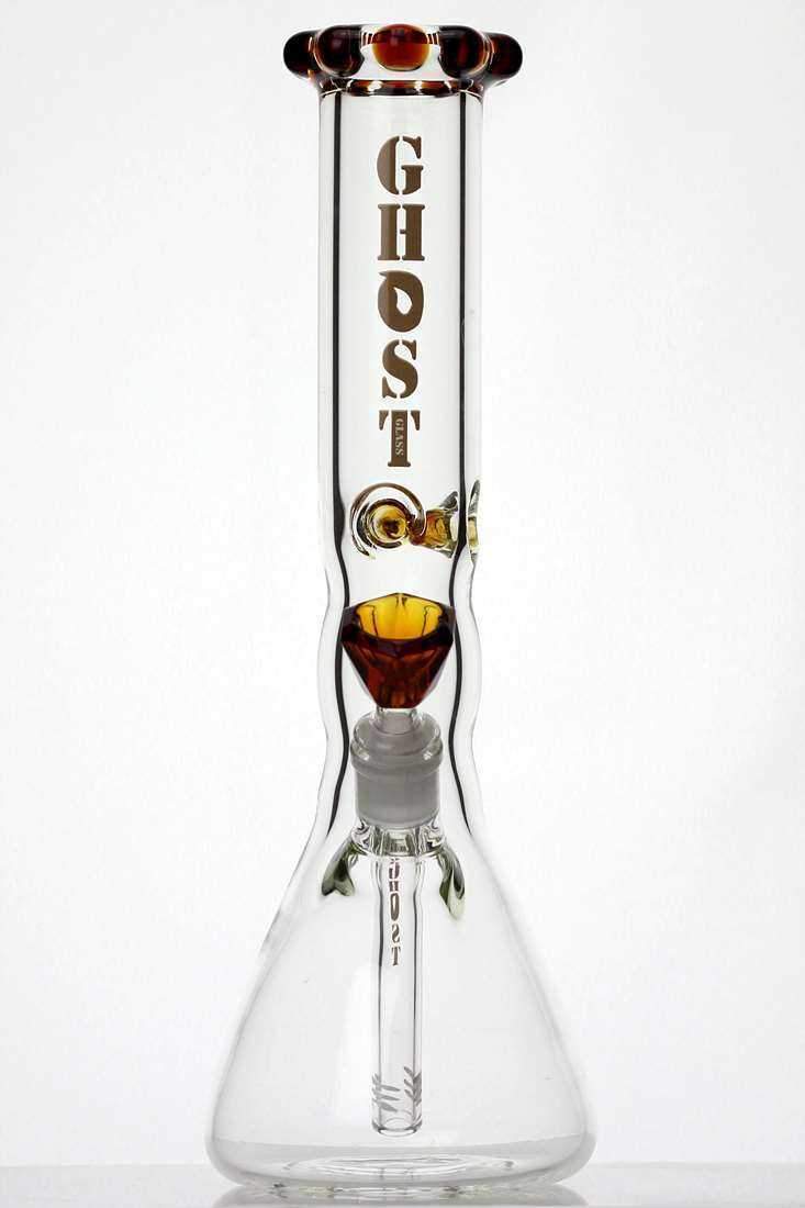 7a738e90-39eb-47f5-9a0b-7c67f9b26c74 14" Color Dot Classic Beaker Water Bong