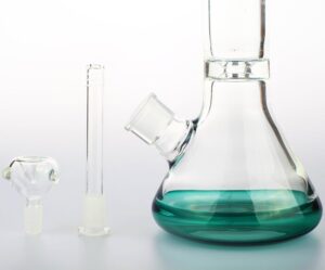 7mm_Extra_Thick_Beaker_Bong_W_Ice_Catcher_Main_Puffing_Bird_Online_Headshop_Bowl_Piece_Downstem 7mm Extra Thick Beaker Glass Bong W/ Ice Catcher