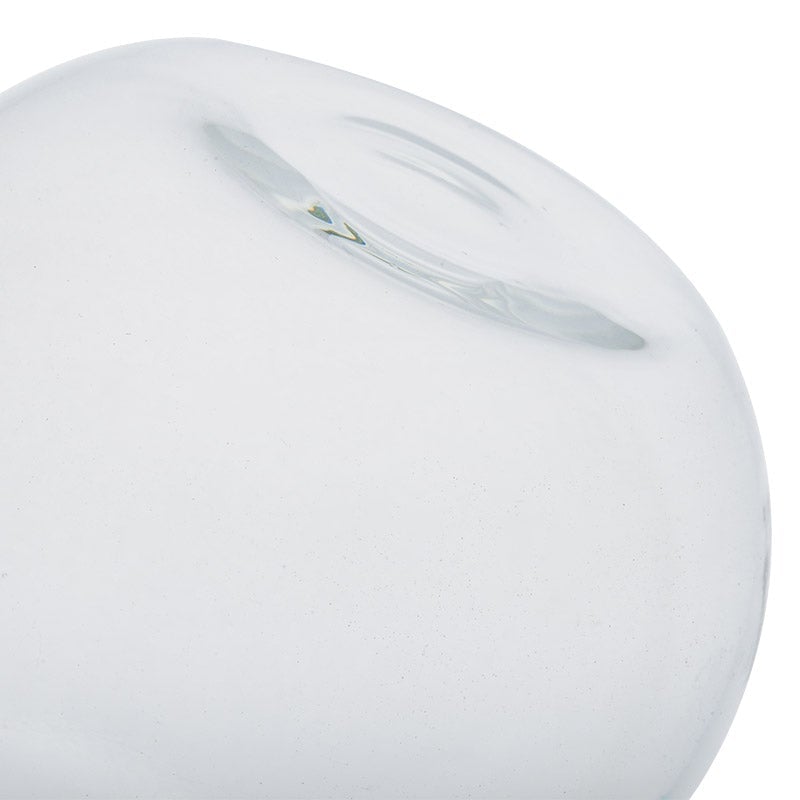 8.3LeafPrintMiniGlassBong_1 8.3" Leaf Print Mini Glass Bong